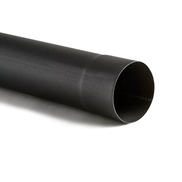 TUYAUX ZINC NOIR 100 LG 2M