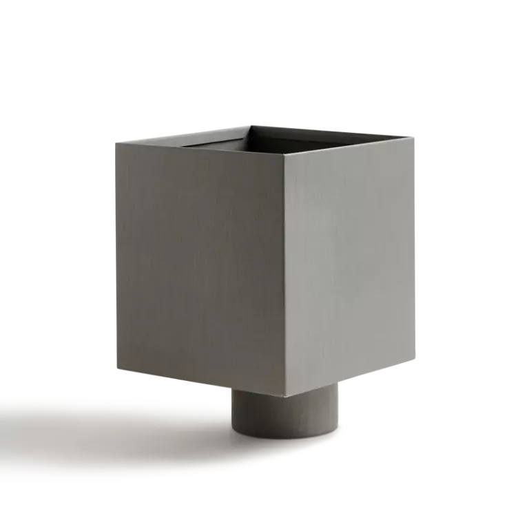 BOITE A EAU ZINC GRIS 200X200 100